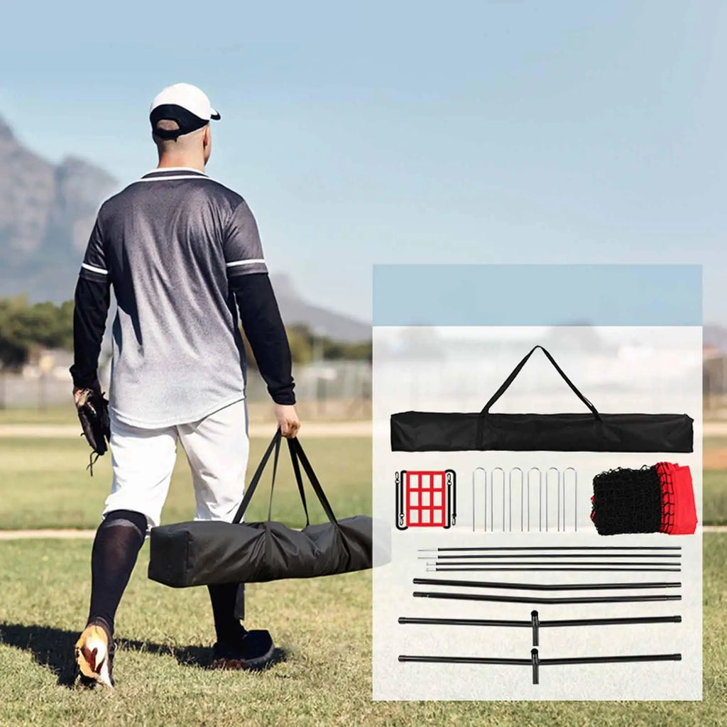 Replacement Baseball Net Training Net Baseball Pitching Net Versatile Practice Net Softball Net for Batting Fielding Catching