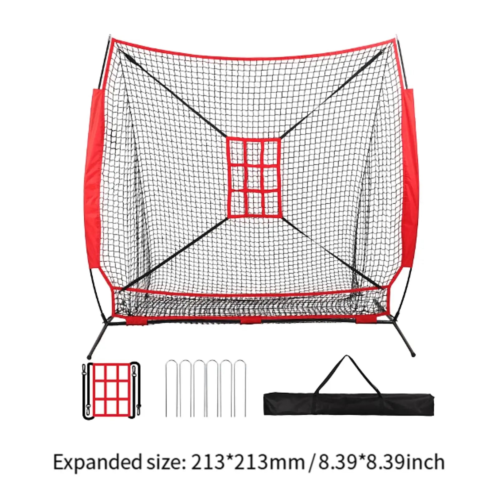Replacement Baseball Net Training Net Baseball Pitching Net Versatile Practice Net Softball Net for Batting Fielding Catching