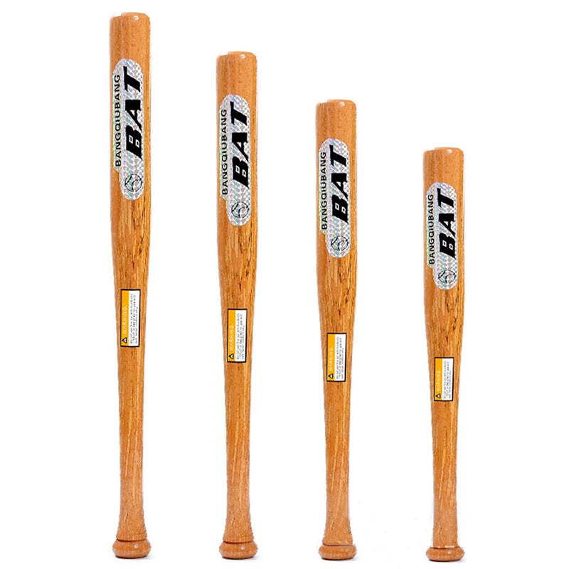 Wood Baseball Bat Professional Hardwood Baseball Stick Outdoor Sports Self-defense Weapon Bat Of The Bit Softball Bats Softball