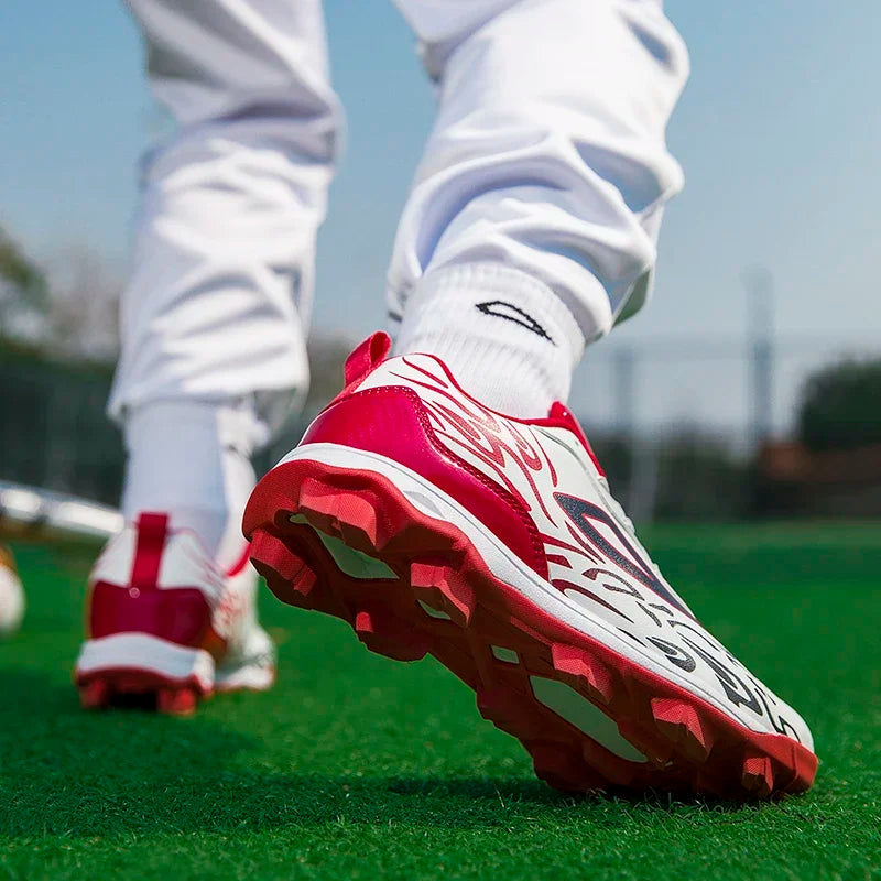 Mens Baseball Shoes Rugby Sneakers Womens Anti-slip Sneakers Beginner Cricket Shoes Athletic Training Shoes