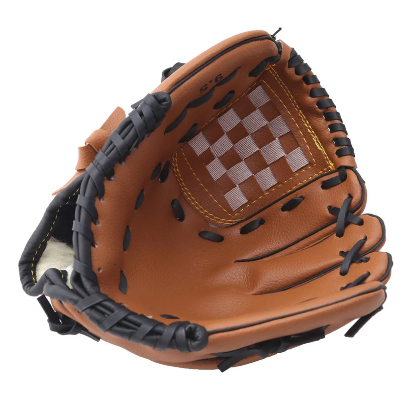 1pc Outdoor Sports Baseball Glove Durable Softball Practice Equipment Size 9.5/10.5/11.5/12.5 Adult Man Woman Train Supplies