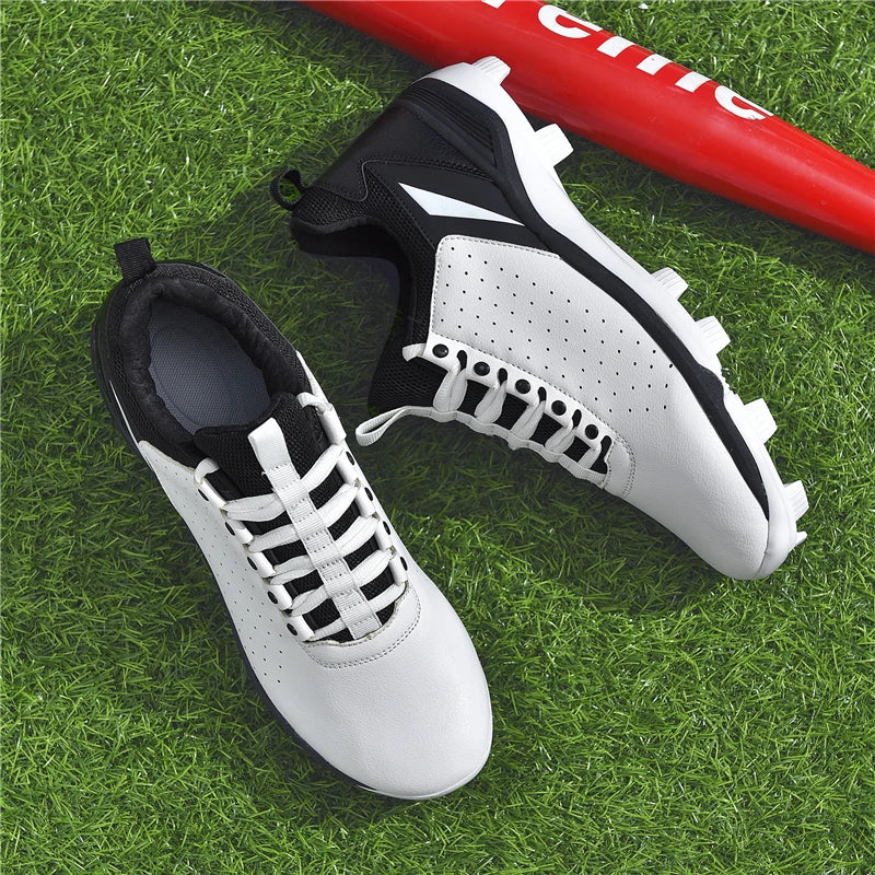 Men's Baseball Shoes Training Long Spikes Softball Shoes Non-slip Cleats And Turf Softball Sneakers Baseball Sneakers