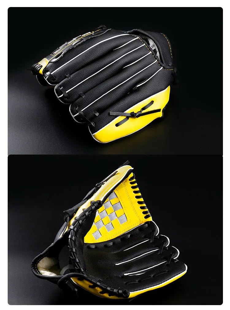Teenage Children's Baseball Glove Batting Gloves Left And Right Hand Sofall Gloves Criet Gloves Sports Fitn Fans