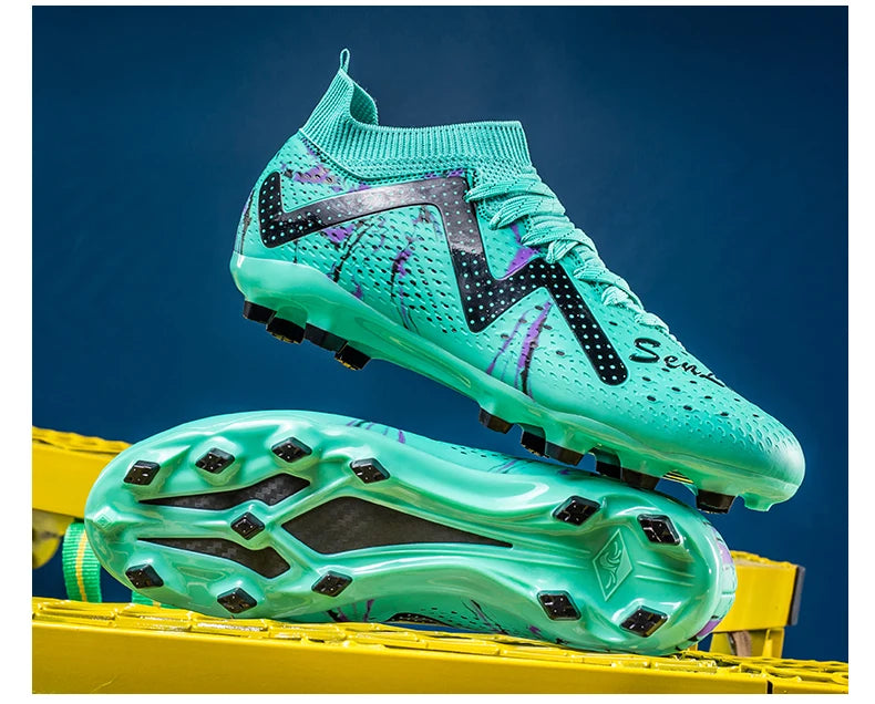 New Style Softball Shoes for Men Anti-Slip Long Spikes Baseball Sneakers Women Baseball Training Shoes Low Top Outdoor Sneakers