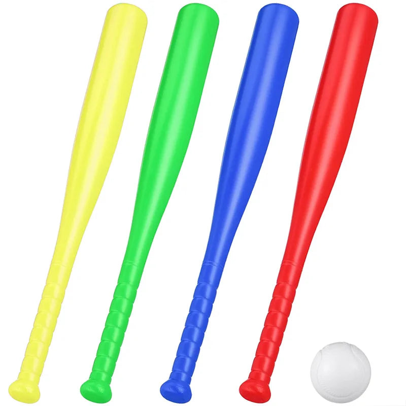 Mini Baseball Bat Plastic Lightweight Outdoor Indoor Sports Fitness Goods Morning Exercises Training Prop Leisure Game TMZ