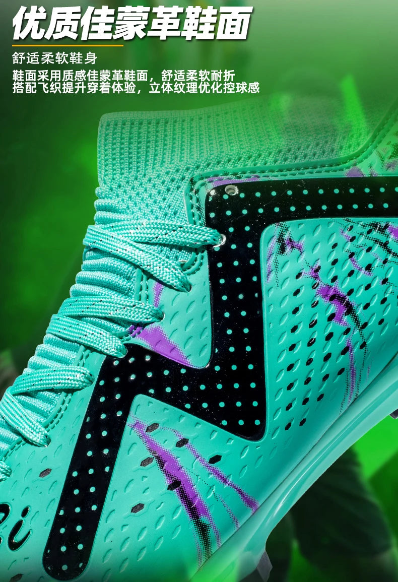 New Style Softball Shoes for Men Anti-Slip Long Spikes Baseball Sneakers Women Baseball Training Shoes Low Top Outdoor Sneakers