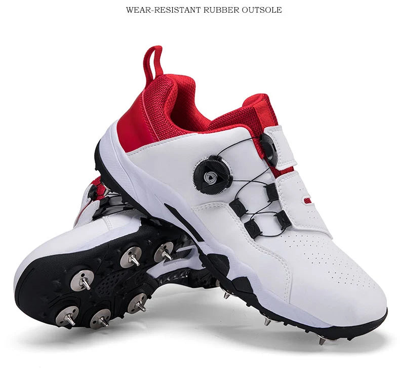 New Style Couple Baseball Shoes Non Slip Outdoor Spiked Sneakers Comfortable Softball Training Shoes Low Top Outdoor Sneakers