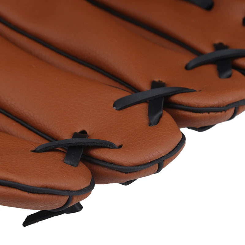 1pc Outdoor Sports Baseball Glove Durable Softball Practice Equipment Size 9.5/10.5/11.5/12.5 Adult Man Woman Train Supplies