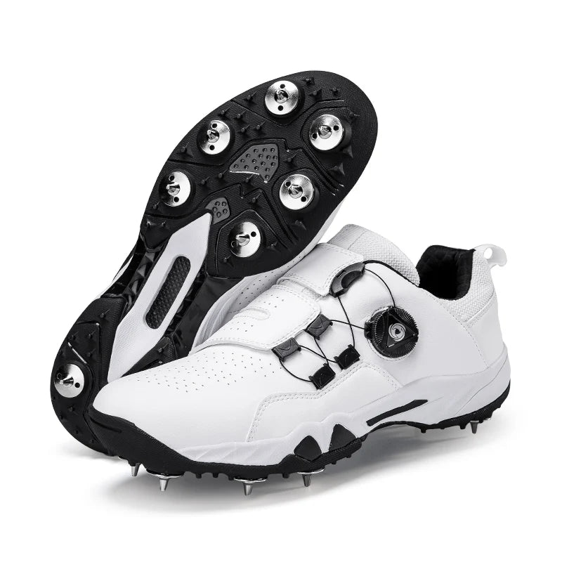 New Style Couple Baseball Shoes Non Slip Outdoor Spiked Sneakers Comfortable Softball Training Shoes Low Top Outdoor Sneakers