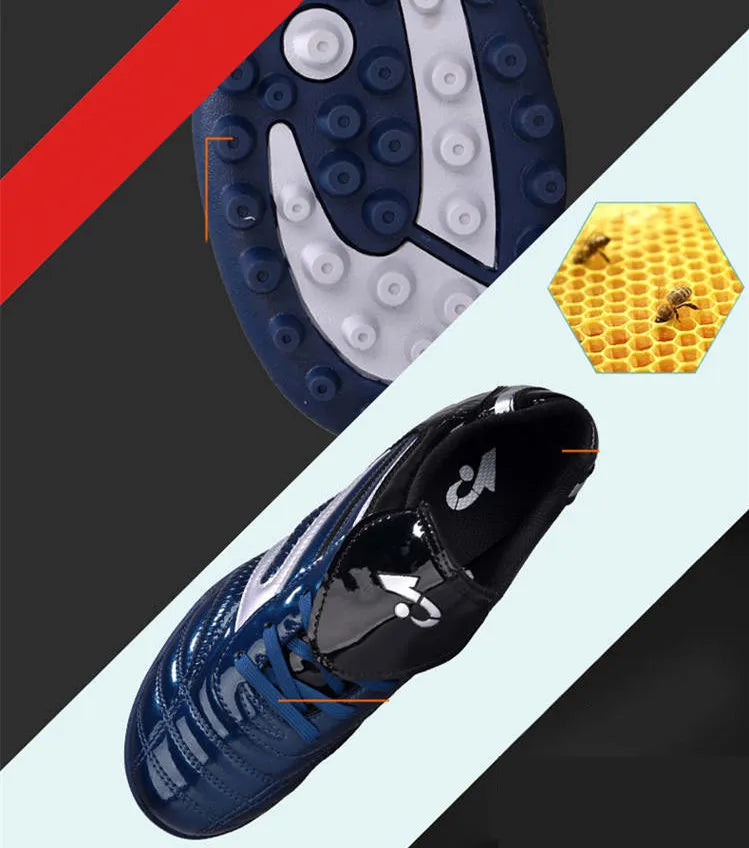 Baseball Shoes Children Men Sneakers New Leather Big Size Outdoor Anti-skid Breathable Training Spikes Softball Shoes