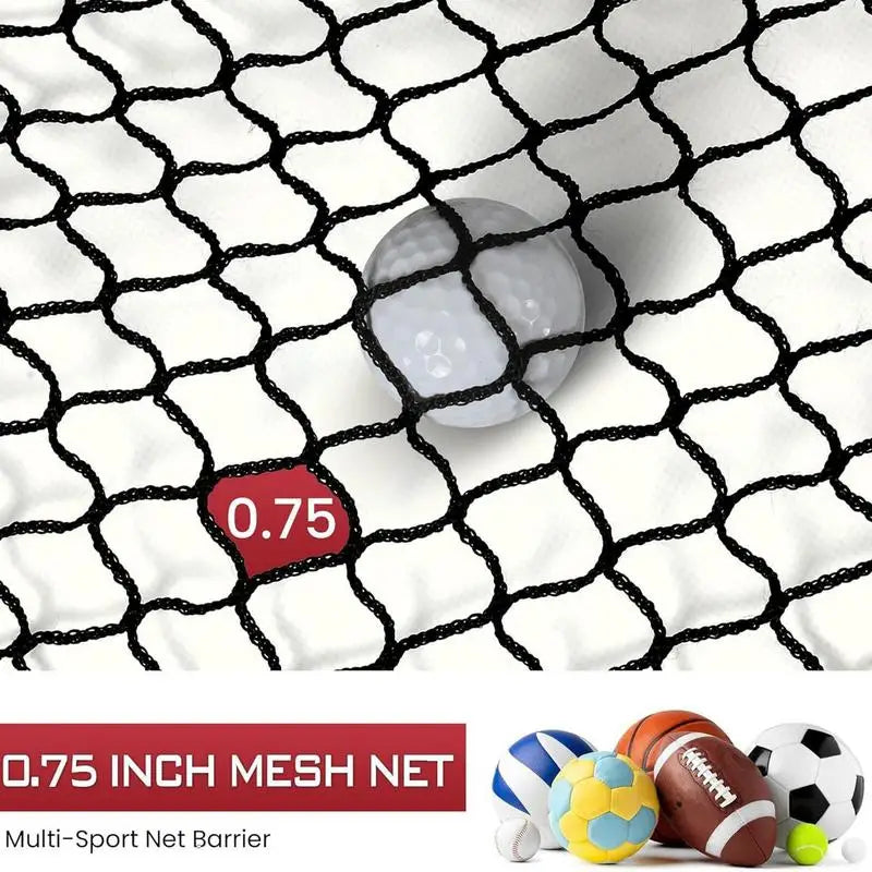 Baseball Practice Net Portable Hitting Pitching Batting Training Net Baseball Backstop Net Catching Training Net for Ball Sports