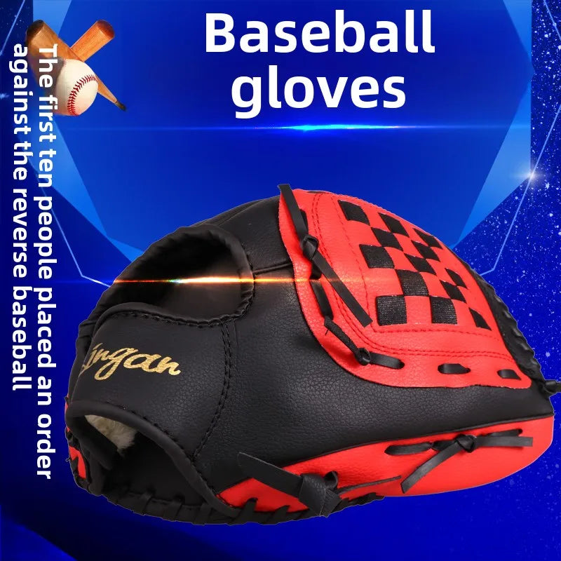 Baseball Gloves 9 Inch 0 Inch  Inch Inner Field Outer Field Gloves Training for Children Youths Teenagers Adults Towing