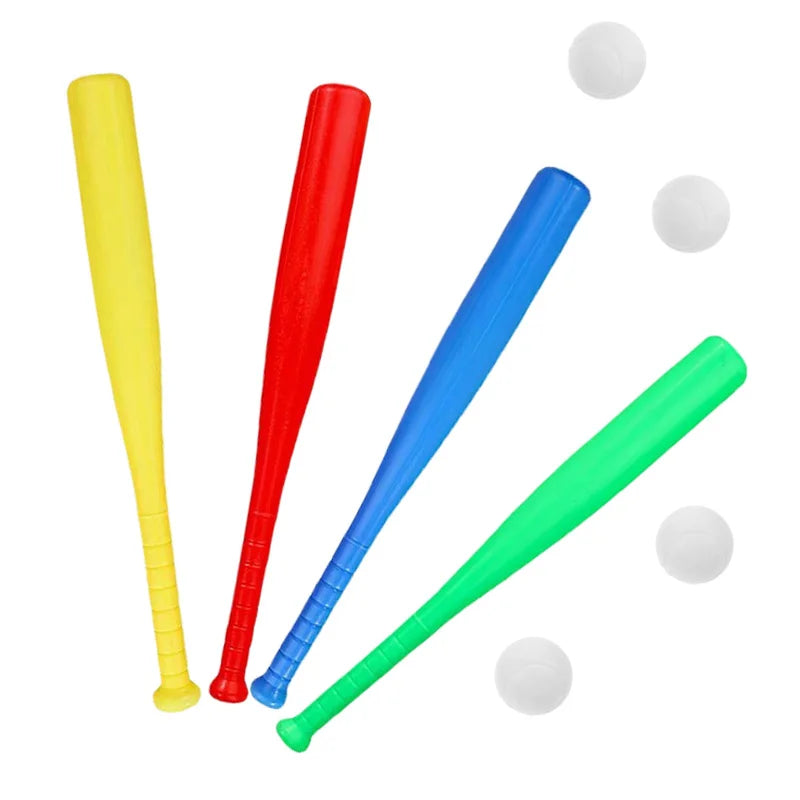 Mini Baseball Bat Plastic Lightweight Outdoor Indoor Sports Fitness Goods Morning Exercises Training Prop Leisure Game TMZ
