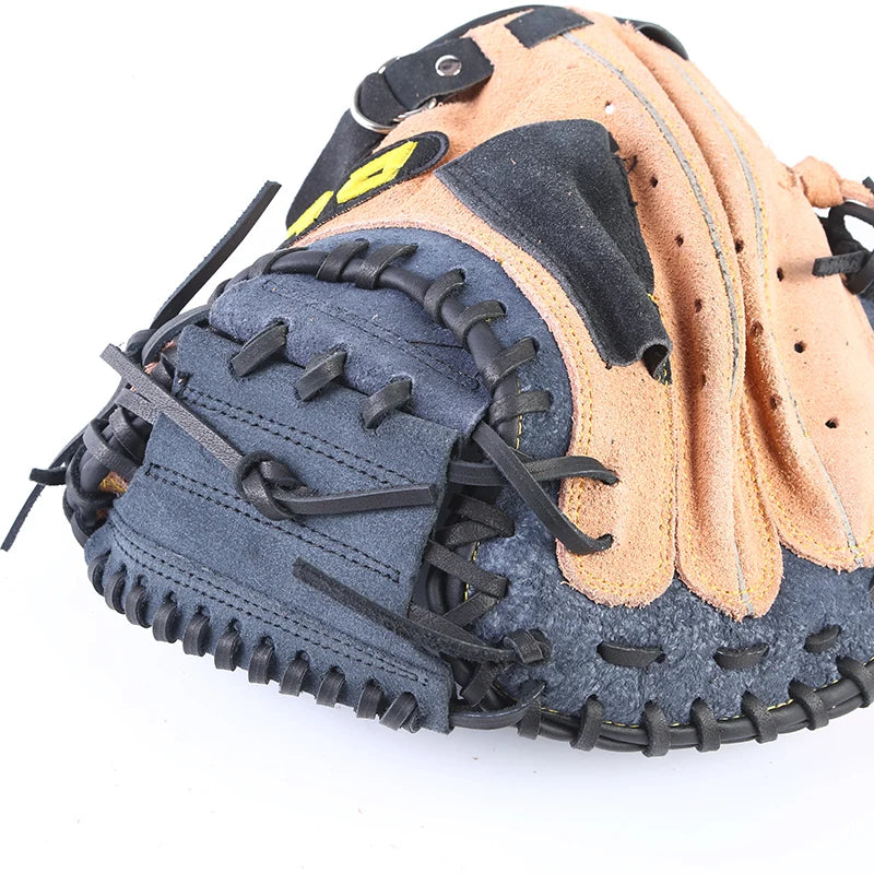 Profional Baseball Gloves Leather Adult Infield Pitcher Sofall Gloves Full Cowhide Training Sports Fans Supplies