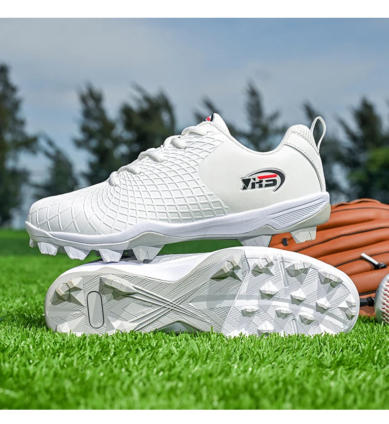 Men's Baseball Shoes, Outdoor Anti Slip Rugby Shoes, Beginner's Board Shoes, Sports Training Baseball Shoes