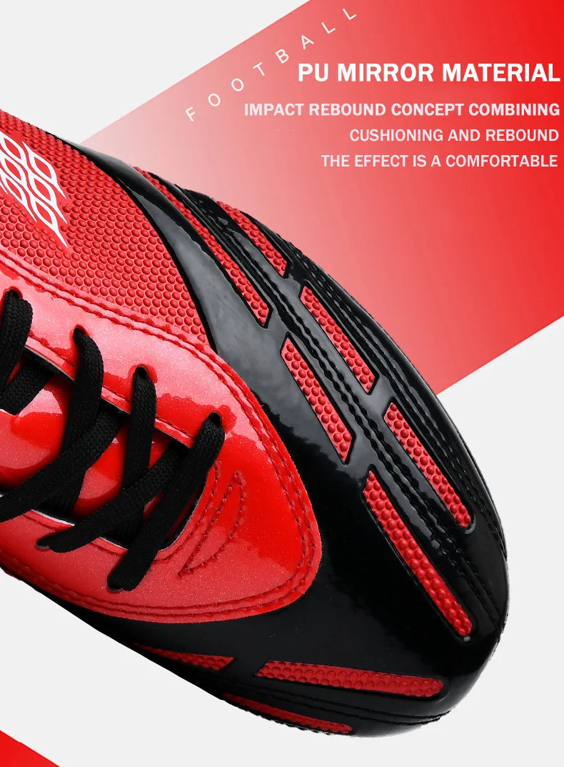 TaoBo Size 30-44 Pro Baseball Shoes Long Spikes Anti Slip Professional Football Boots Ultralight Outdoor Soccer Cleats