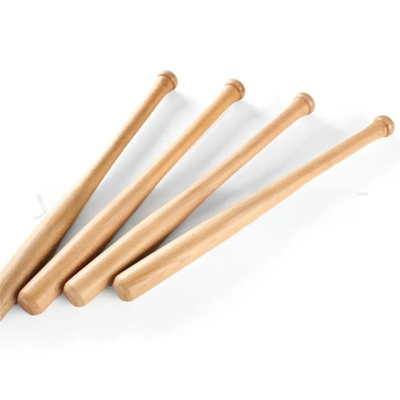 Wood Baseball Bat 18 Inch Wooden Baseball Softball Bat Unfinished Mini Baseball Bat For Adult Baseball Sports Training