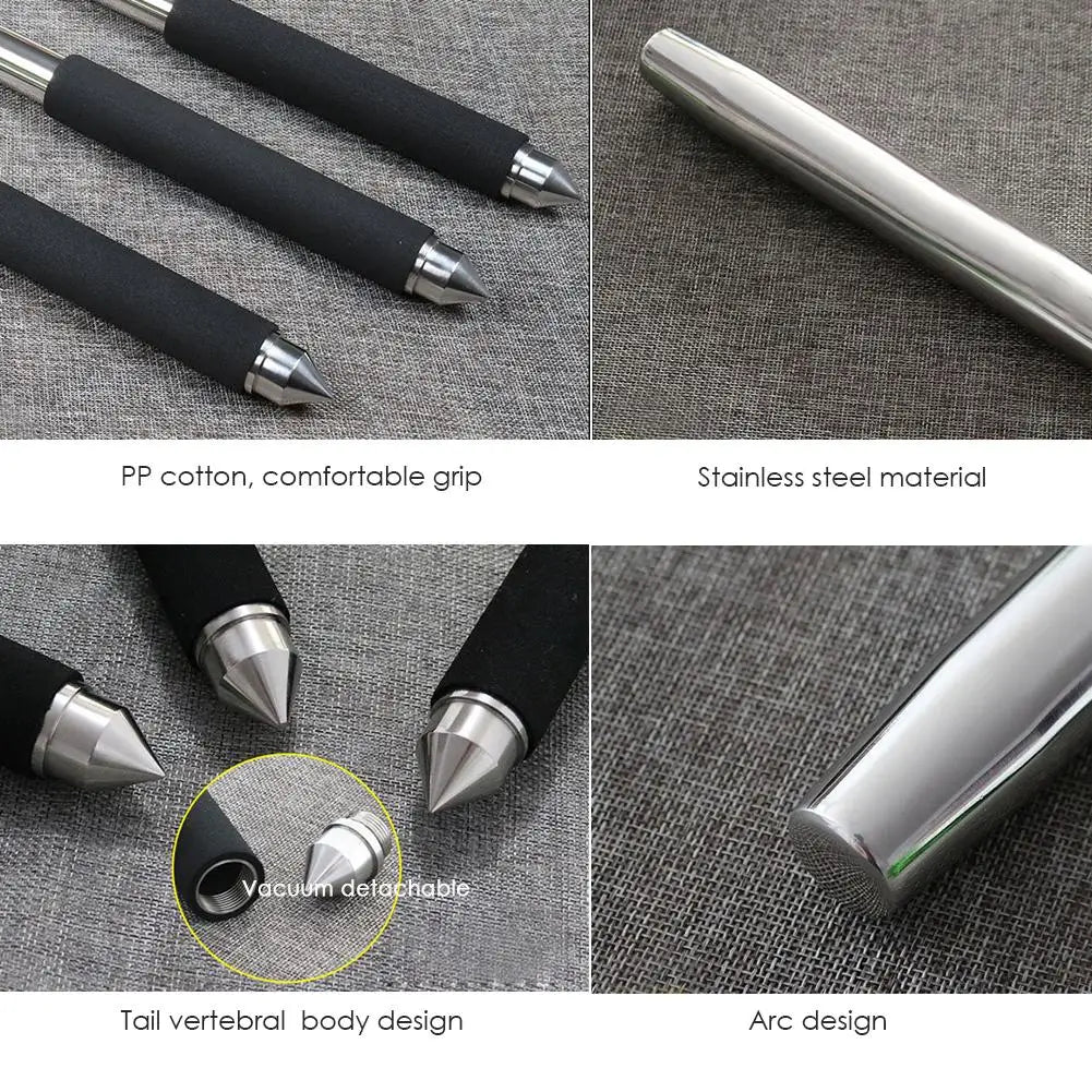 1 Piece Baseball Bat Thickened for Youth Outdoor Sports Training Home Car Defense Personal Self-Defense 50cm Stainless Steel