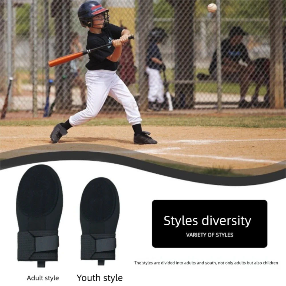 Icecream Baseball Sliding Mitt Glove Left Right Universal Protective Glove Compression Strap Adjustable Wrist Softball Glove
