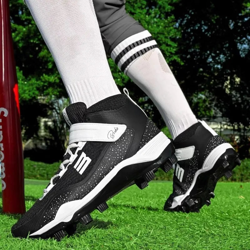 Wear-resistant non-slip professional baseball shoes Competition training softball shoes Men's and women's sports shoes