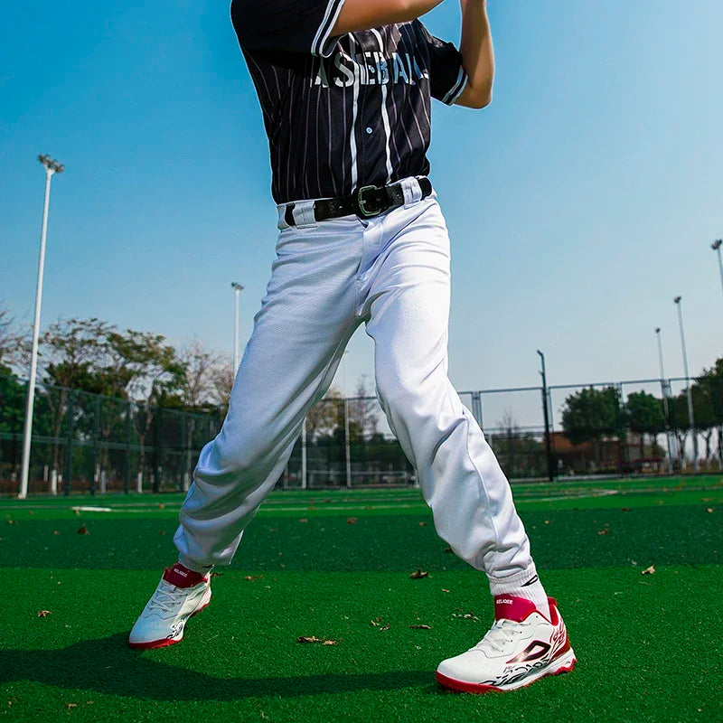 Mens Baseball Shoes Rugby Sneakers Womens Anti-slip Sneakers Beginner Cricket Shoes Athletic Training Shoes