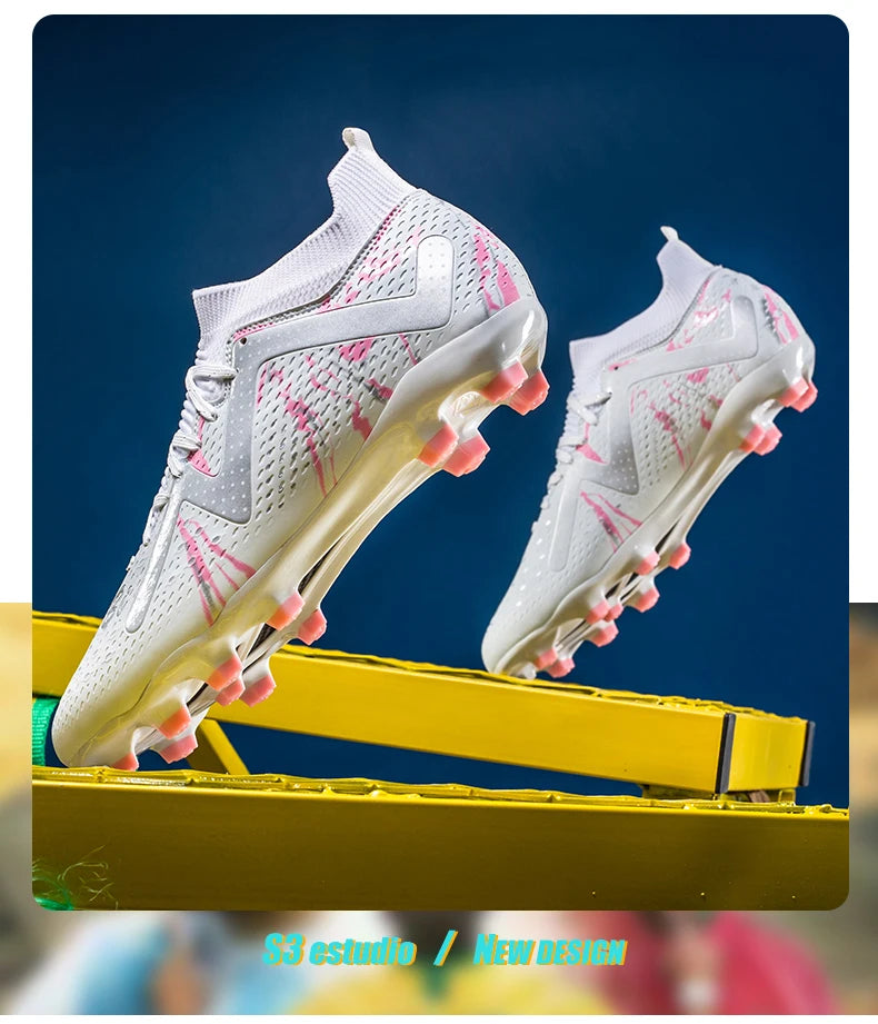 New Style Softball Shoes for Men Anti-Slip Long Spikes Baseball Sneakers Women Baseball Training Shoes Low Top Outdoor Sneakers