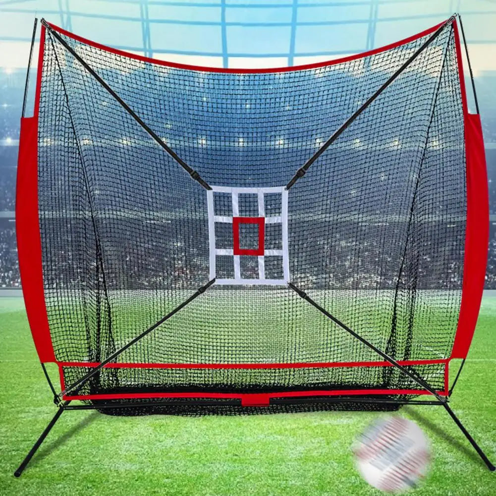 Baseball Net Strike Zone Target Adjustable Softball Baseball Pitching Target Training Aid Simple Installation Zone Target Strike