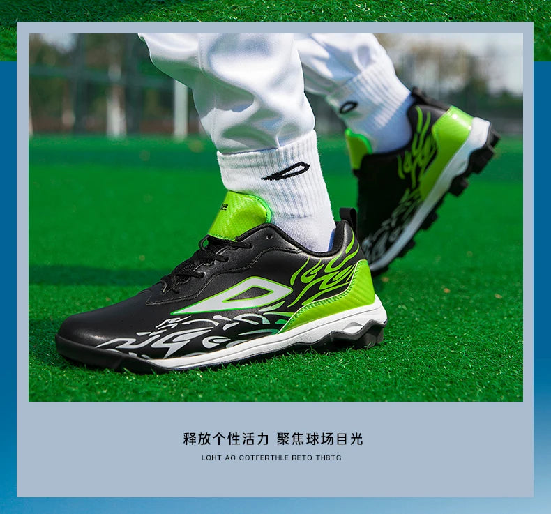 2025 New Men Baseball Sneakers Professional Softball Sport Shoes Non Slip Spiked Sneakers Comfortable Baseball Training Shoes