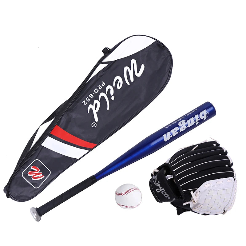Children's Baseball Set Practice Bat Sofall Glove Home Run Base Ball Equipment for Kids Sports Fitn Fans Supplies