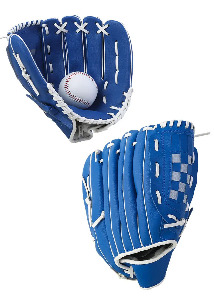 Thiened Baseball Gloves Sofall Gloves for Men And Women Left And Right Hand Kids Teens Adults Parent-Child Sports Fitn