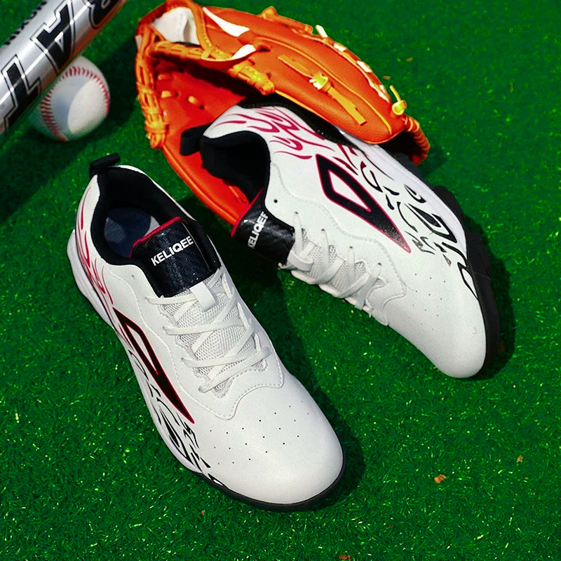 Mens Baseball Shoes Rugby Sneakers Womens Anti-slip Sneakers Beginner Cricket Shoes Athletic Training Shoes