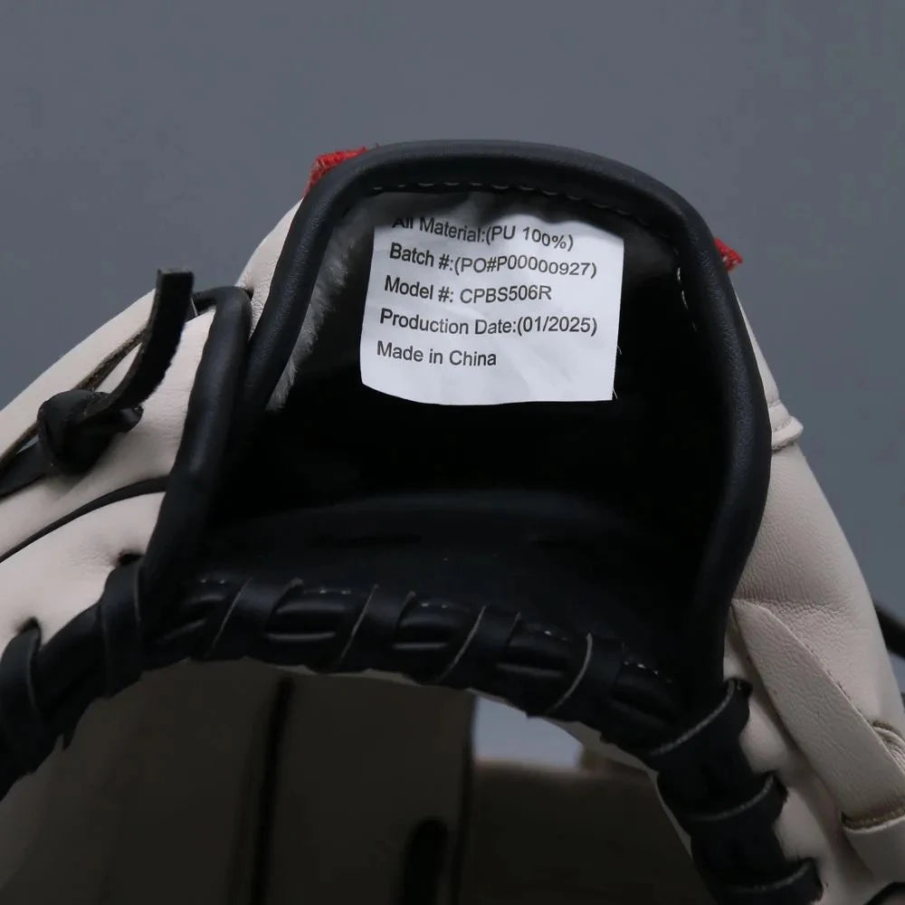 Reisman Soft PU .5 Inch Profional Baseball Sofall Glove Comfortable Fit Sports Fans Equipment Fitn Gloves