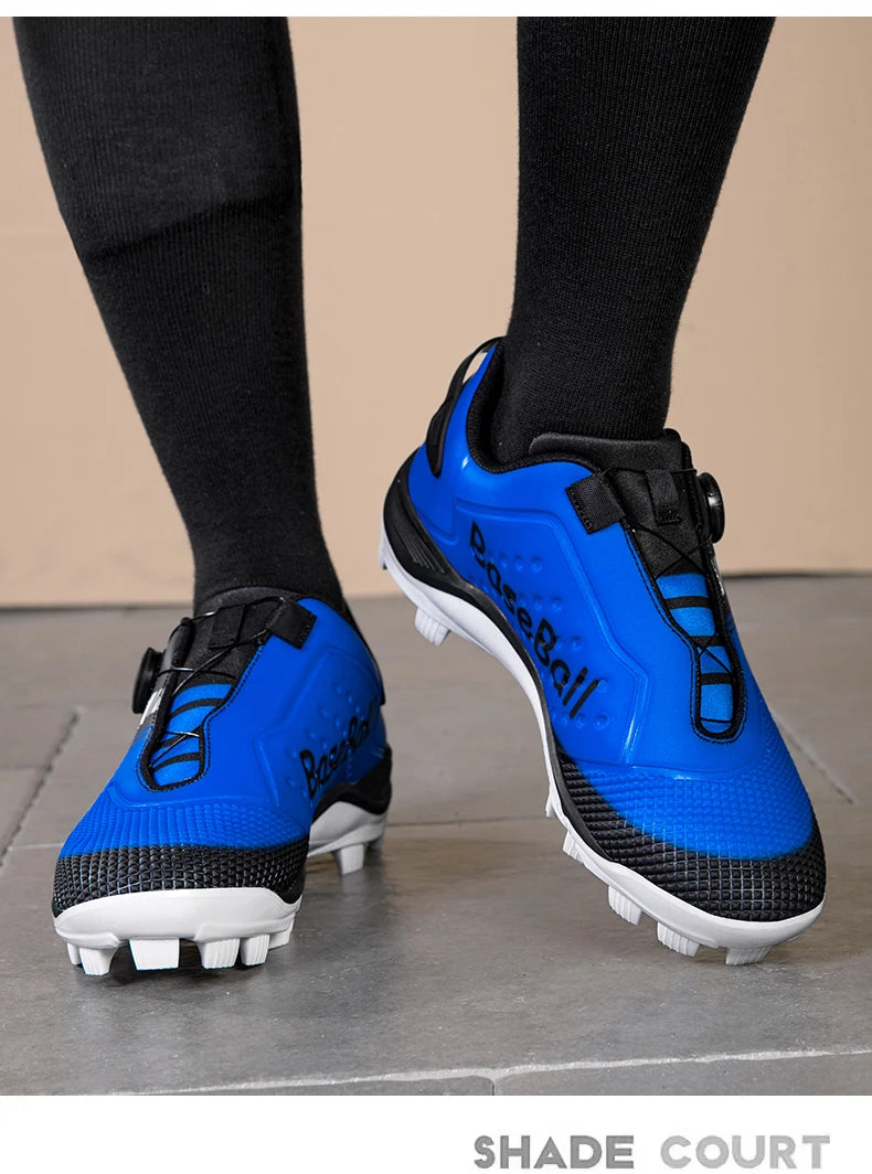 Men's Baseball Shoes, Professional Softball Sports Shoes, Anti Slip Outdoor Nail Shoes, Baseball Training Shoes Sizes 38-45