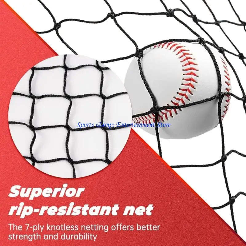 G7NF Nylon Softball Practice Net Baseball Replacement Net Baseball Sport Accessory