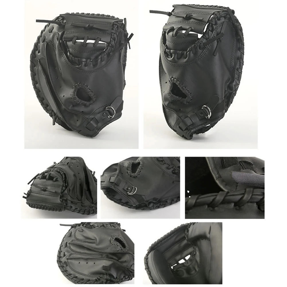 Baseball Mitt Wear-resistant Baseball Fielding Glove Baseball Softball Catcher Thicken Beginner Play Training for Outdoor Sports