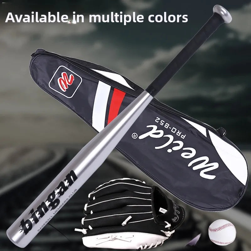 Children's Baseball Set Practice Bat Sofall Glove Home Run Base Ball Equipment for Kids Sports Fitn Fans Supplies