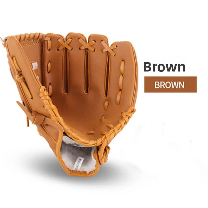 Baseball Gloves PVC PU for Children Teens Adults T Building Sports Equipment Baseball Glove Sports Fitn Fans Supplies