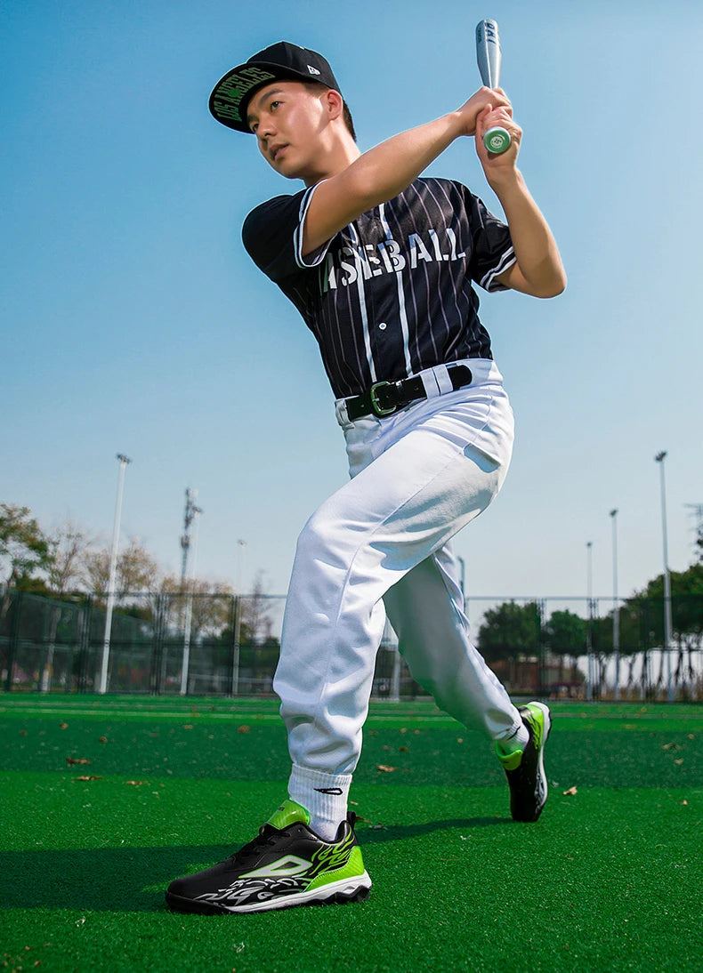 2025 New Men Baseball Sneakers Professional Softball Sport Shoes Non Slip Spiked Sneakers Comfortable Baseball Training Shoes