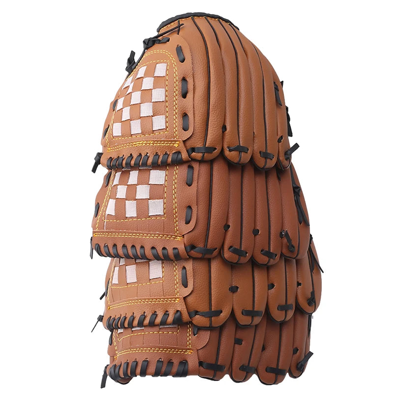 1pc Outdoor Sports Baseball Glove Durable Softball Practice Equipment Size 9.5/10.5/11.5/12.5 Adult Man Woman Train Supplies