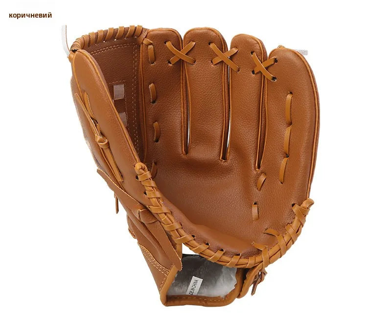 Thiened Baseball Gloves Sofall Gloves for Men And Women Left And Right Hand Kids Teens Adults Parent-Child Sports Fitn