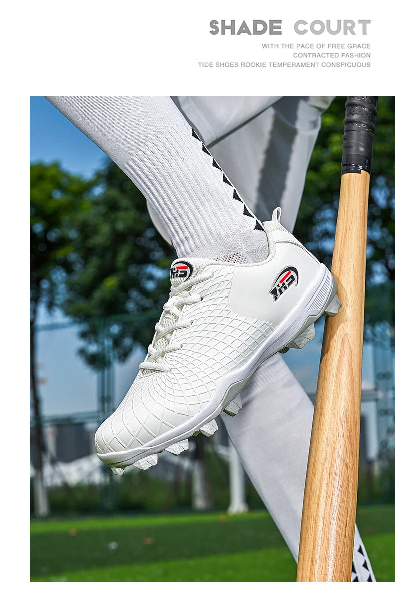 Men's Baseball Shoes, Outdoor Anti Slip Rugby Shoes, Beginner's Board Shoes, Sports Training Baseball Shoes