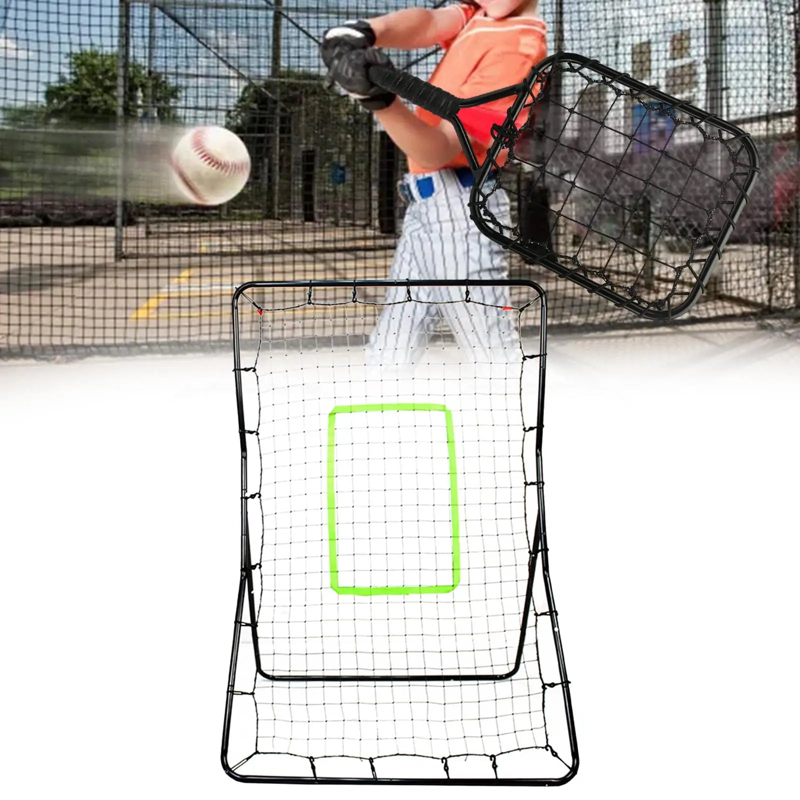 Baseball Rebound Net Baseball Training Equipment Baseball Bounce Back Net Ball
