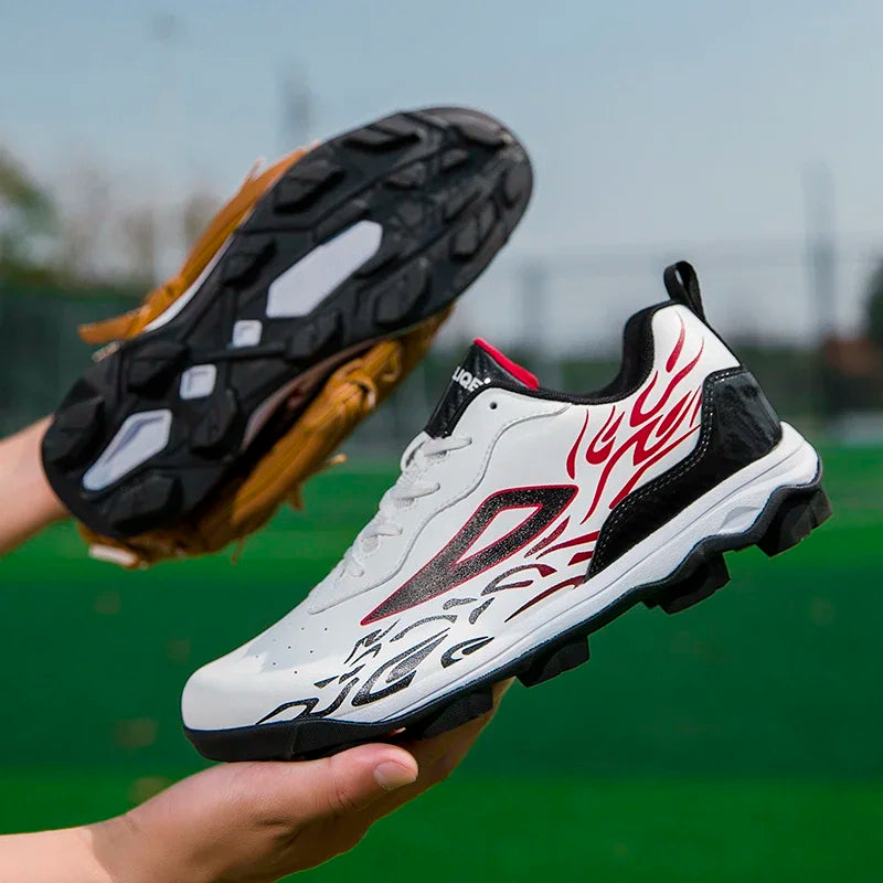 Mens Baseball Shoes Rugby Sneakers Womens Anti-slip Sneakers Beginner Cricket Shoes Athletic Training Shoes
