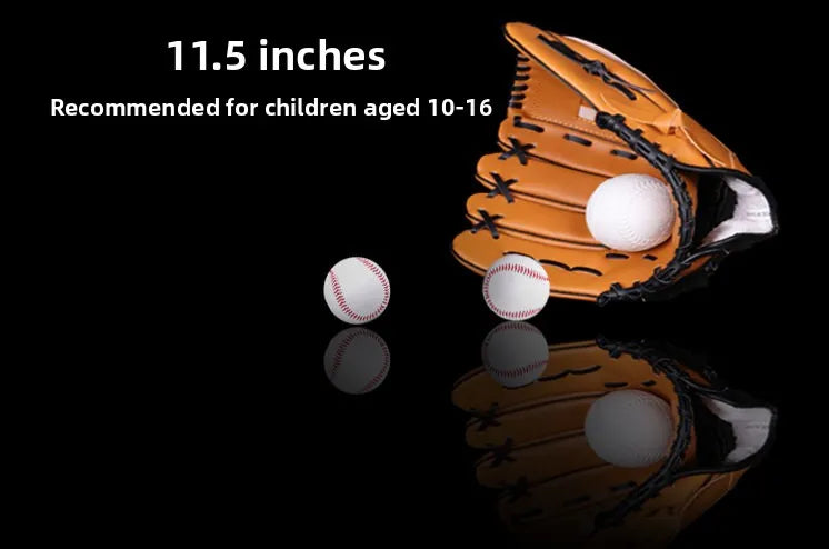 Baseball Gloves for Children Youth Adults Pitcher cher Batting Gloves Soft Leather Sports Fitn Fans Supplies