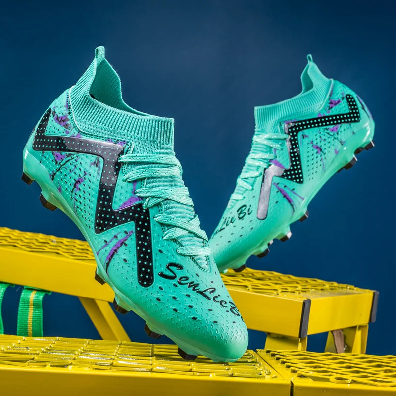 New Style Softball Shoes for Men Anti-Slip Long Spikes Baseball Sneakers Women Baseball Training Shoes Low Top Outdoor Sneakers