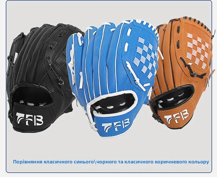 Baseball Gloves Sports Equipment for Youth And Adults Universi Students T Building Baseball ching Gloves TFB Brand