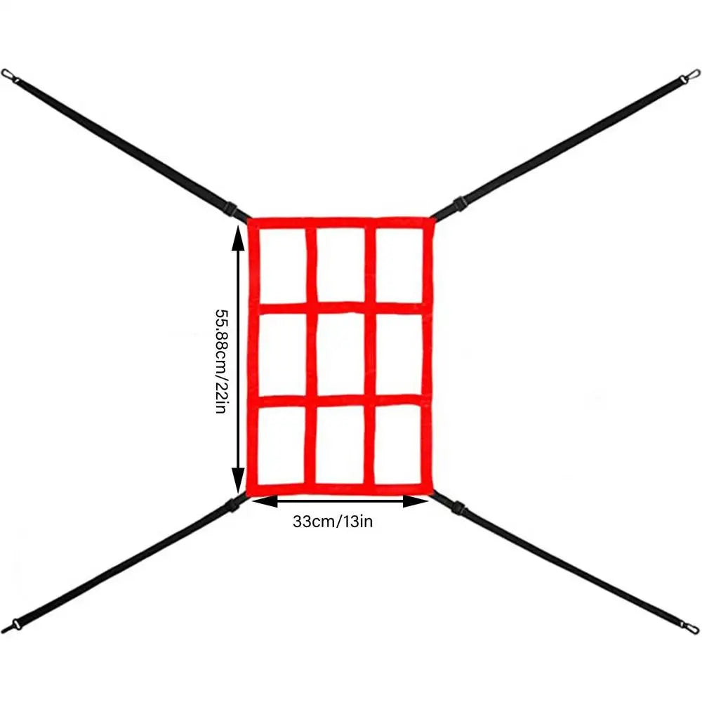 Baseball Softball Practice Net Portable Hitting Pitching Batting Training Net Baseball Backstop Net Backstop Screen Equipment