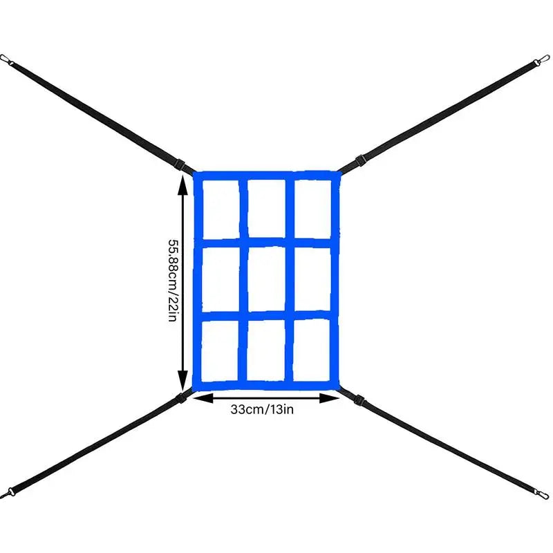 Baseball Softball Practice Net Portable Hitting Pitching Batting Training Net Baseball Backstop Net Backstop Screen Equipment