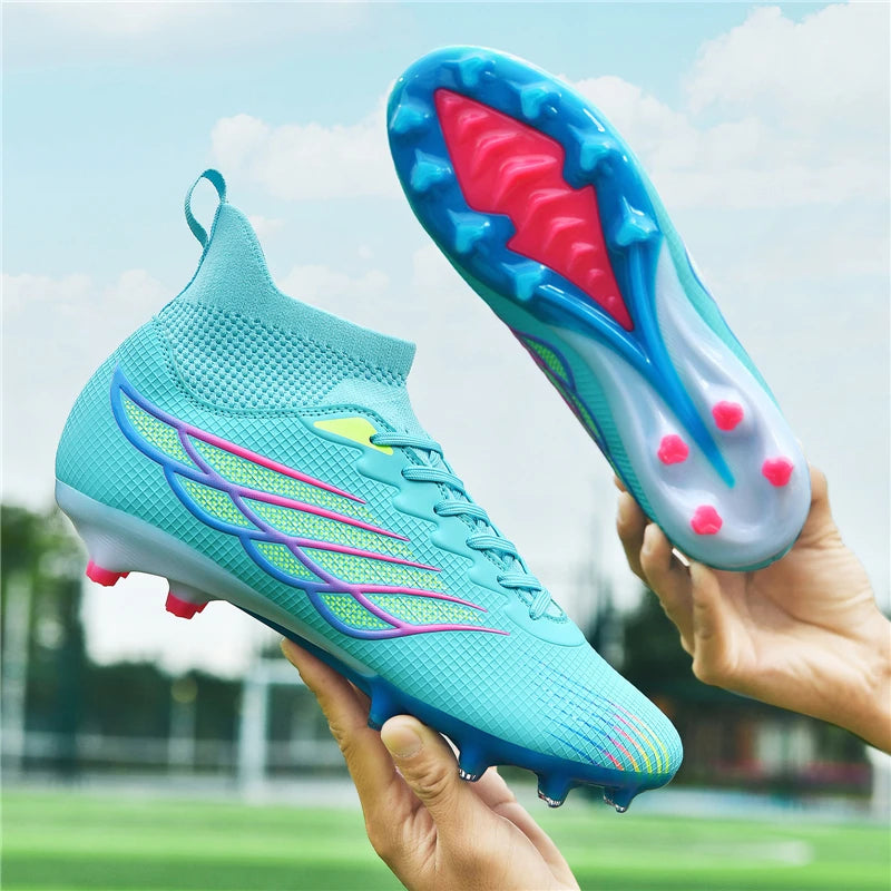 2025 New Softball Shoes for Men High Top Baseball Sneakers Women Comfortable Baseball Shoes Wear-Resisting Outdoor Sneakers