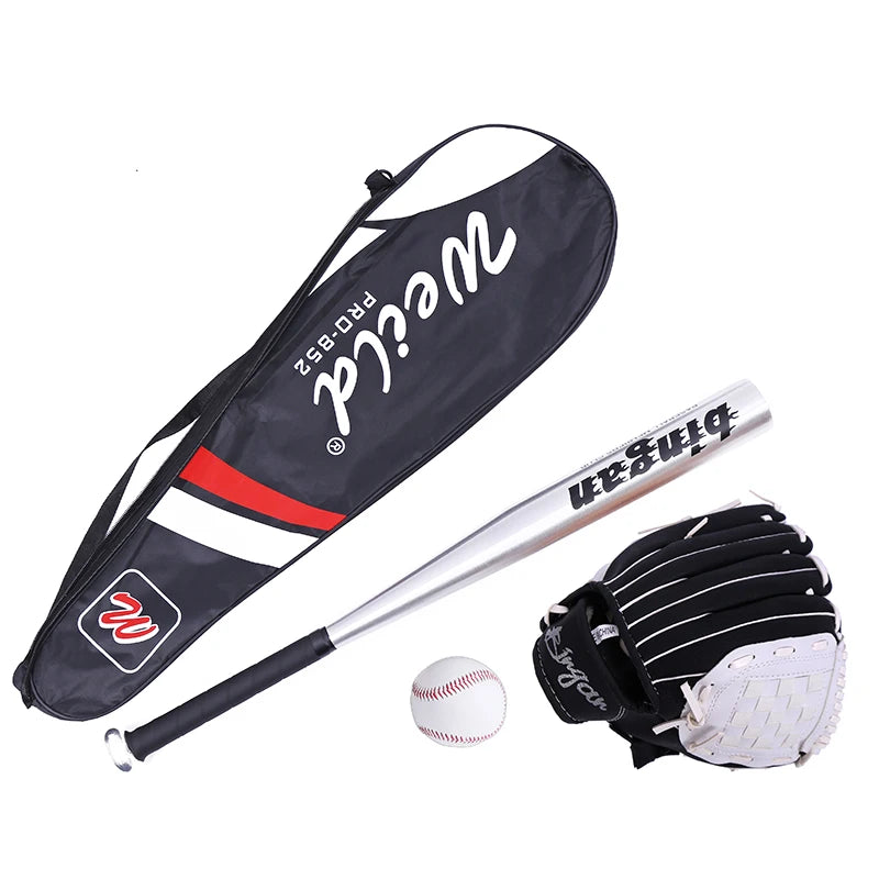 Children's Baseball Set Practice Bat Sofall Glove Home Run Base Ball Equipment for Kids Sports Fitn Fans Supplies